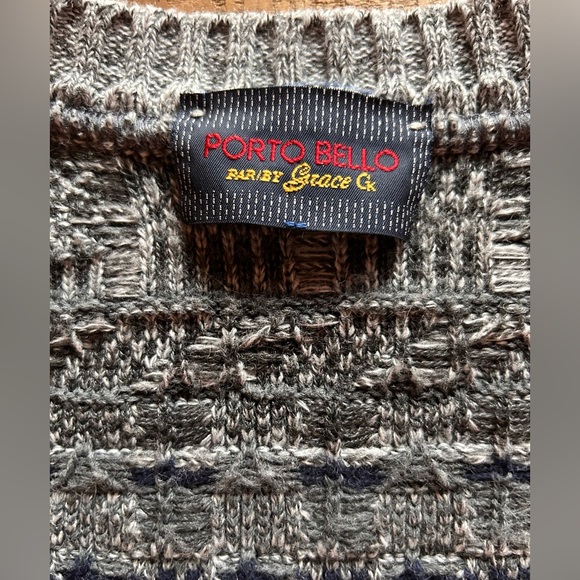 Porto Bello Grandpa Cardigan Sweater. Size XL - Picture 5 of 5